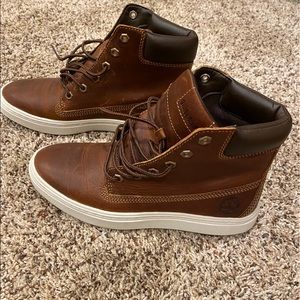 Leather Timberland boots